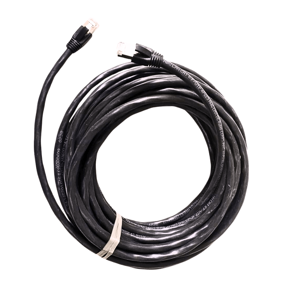 Cabo de Rede CAT6 FTP Blindado Externo Capa Simples Copperlan Cinza