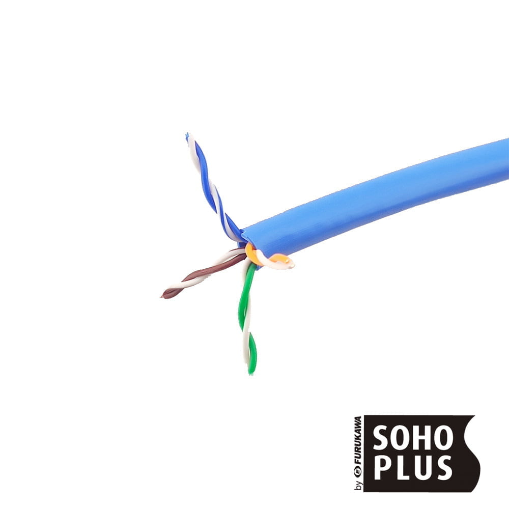 Cabo de Rede CAT6 UTP SohoPlus Furukawa - Azul