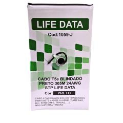 Cabo de Rede CAT5e Blindado STP Deko