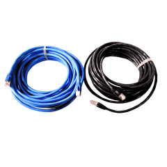 Cabo de Rede CAT6 FTP Blindado Externo Dupla Capa Copperlan - PRETO 