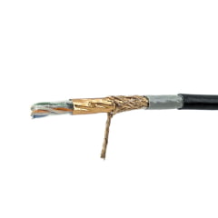 Cabo de Rede CAT6 STP CCA Blindado Dupla Capa Externo Tozz - Montado