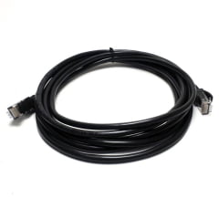 Cabo de Rede CAT6 STP CCA Blindado Dupla Capa Externo Tozz - Montado