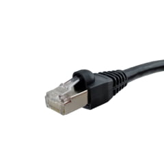 Cabo de Rede CAT6 STP CCA Blindado Dupla Capa Externo Tozz - Montado