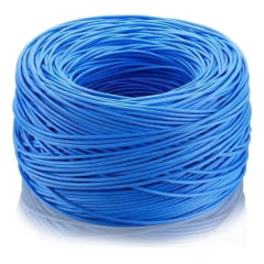 Cabo de Rede CAT5e UTP Puro Cobre Copperlan Azul