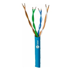 Cabo de Rede CAT5e UTP Puro Cobre Copperlan Azul
