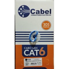 Patch Cord CAT6 RJ45 UTP 100% Cobre Azul