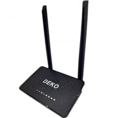 Roteador WiFi 300Mbps 2 Antenas 4p-lan 1p-wan R608u - Deko